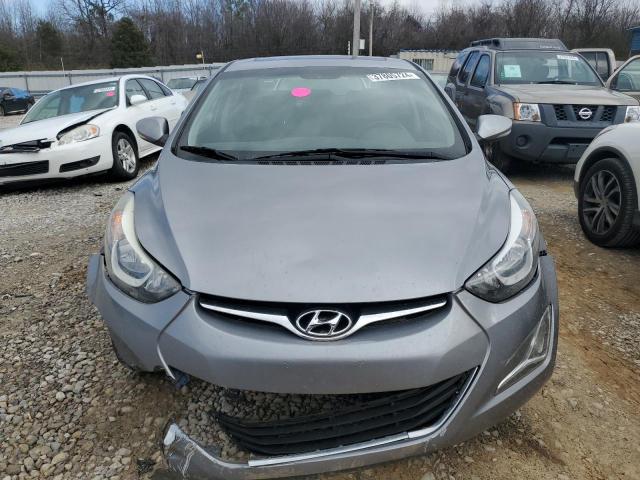 KMHDH4AE3GU502088 - 2016 HYUNDAI ELANTRA SE GRAY photo 5