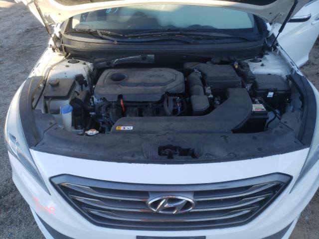 5NPE34AF3GH400154 - 2016 HYUNDAI SONATA SPORT WHITE photo 11