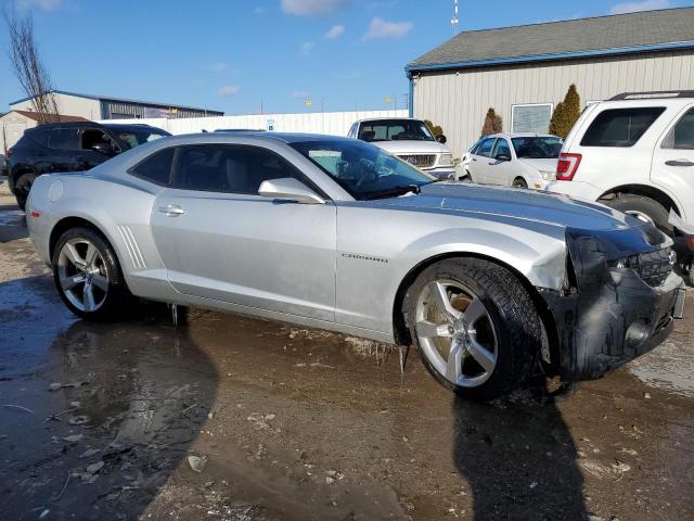 2G1FC1EV4A9208359 - 2010 CHEVROLET CAMARO LT SILVER photo 4