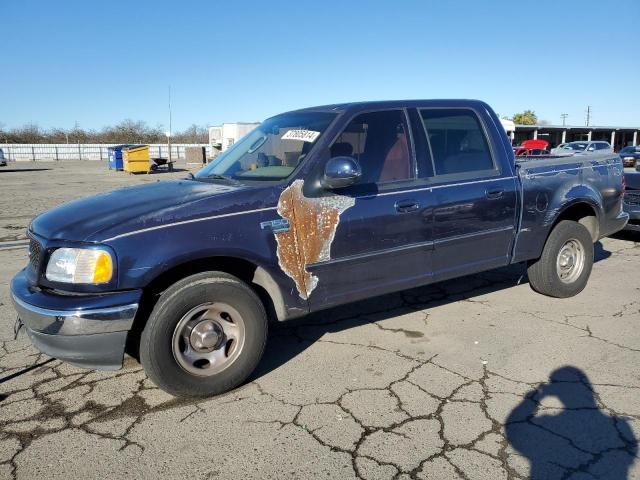 1FTRW07693KB92706 - 2003 FORD F150 SUPERCREW BLUE photo 1