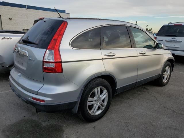 JHLRE4H7XBC015885 - 2011 HONDA CR-V EXL SILVER photo 3