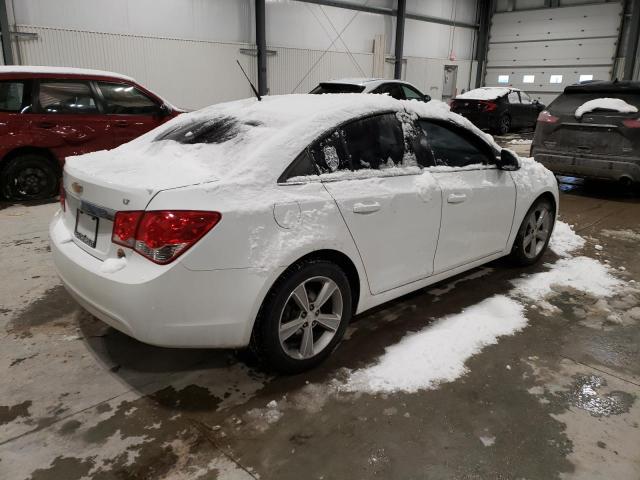 1G1PE5SB6D7247153 - 2013 CHEVROLET CRUZE LT WHITE photo 3