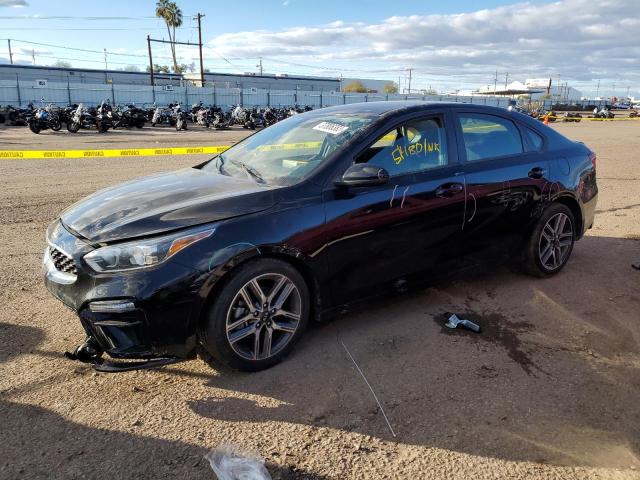 3KPF34AD5KE023116 - 2019 KIA FORTE GT LINE BLACK photo 1