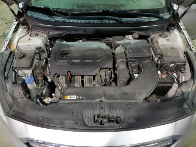 5NPE24AF0GH412510 - 2016 HYUNDAI SONATA SE SILVER photo 11