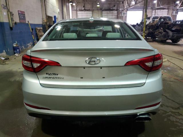 5NPE24AF0GH412510 - 2016 HYUNDAI SONATA SE SILVER photo 6