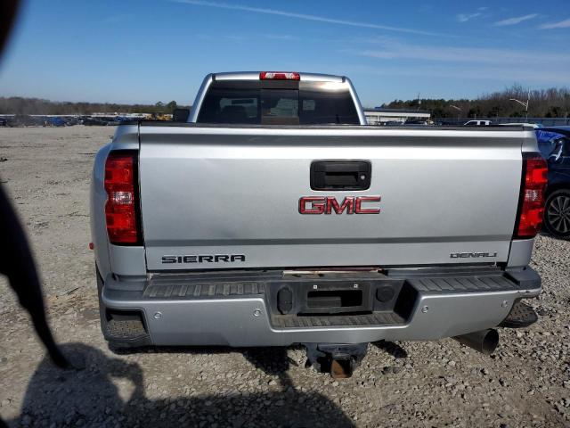 1GT42YEY2HF234383 - 2017 GMC SIERRA K3500 DENALI SILVER photo 6