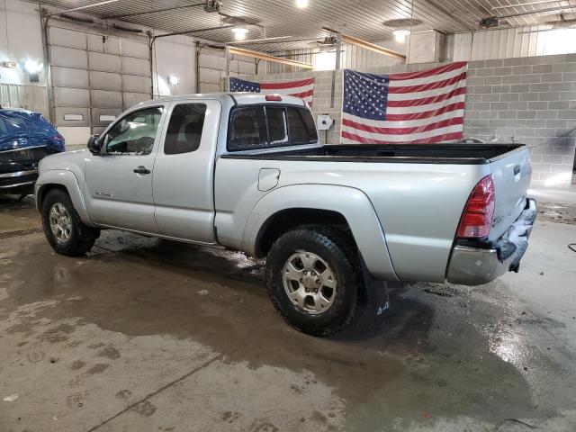 5TEUU42NX7Z406643 - 2007 TOYOTA TACOMA ACCESS CAB ვერცხლისფერი ფოტო 2