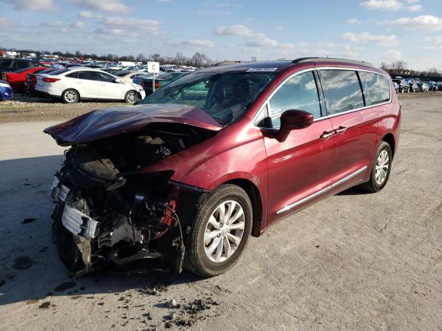 2C4RC1BG1HR642422 - 2017 CHRYSLER PACIFICA TOURING L Tünd qırmızı foto 1