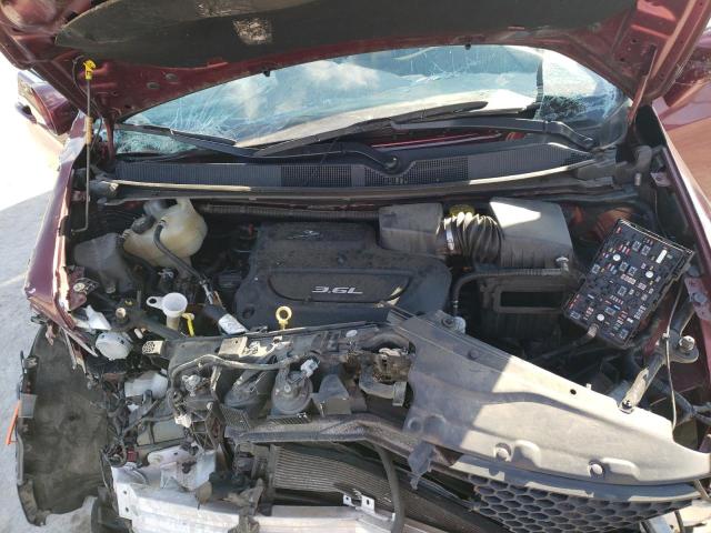 2C4RC1BG1HR642422 - 2017 CHRYSLER PACIFICA TOURING L Tünd qırmızı foto 12