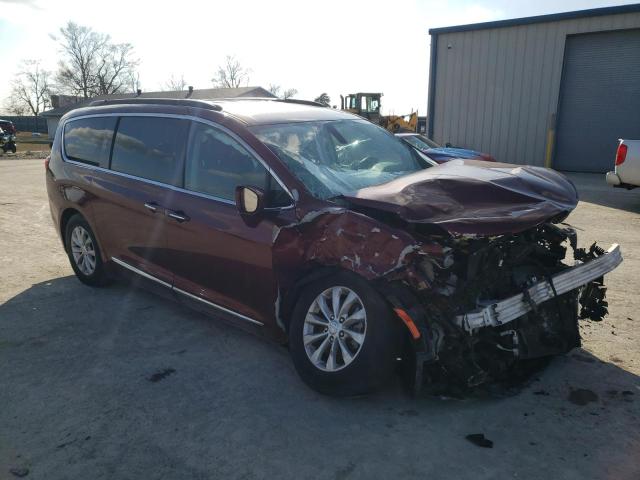 2C4RC1BG1HR642422 - 2017 CHRYSLER PACIFICA TOURING L MAROON photo 4