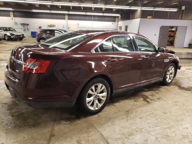 1FAHP2EW4AG138162 - 2010 FORD TAURUS SEL BURGUNDY photo 3