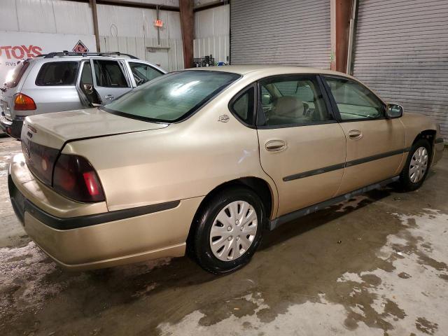 2G1WF52E349141017 - 2004 CHEVROLET IMPALA GOLD photo 3