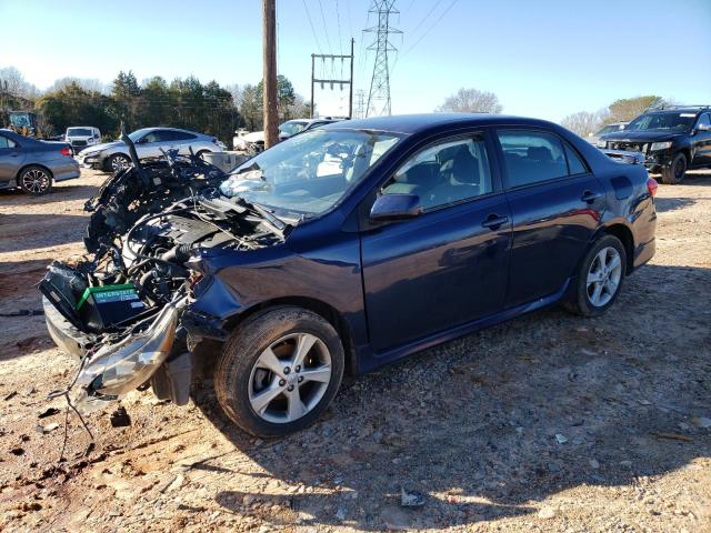 2T1BU4EE6DC099802 - 2013 TOYOTA COROLLA BASE BLUE photo 1