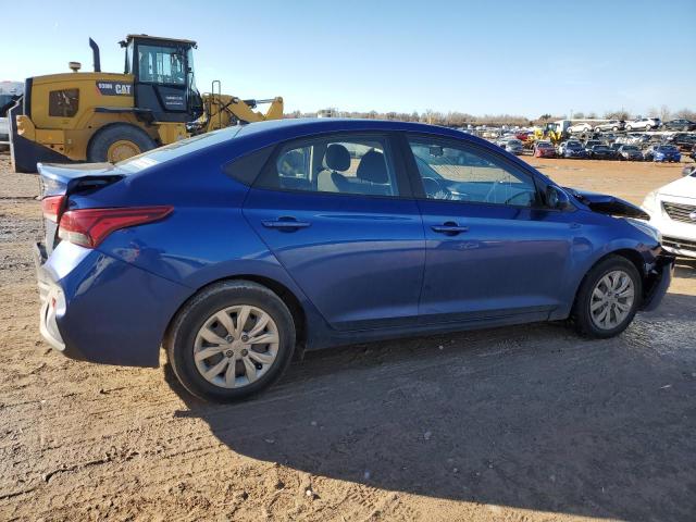 3KPC24A63LE121523 - 2020 HYUNDAI ACCENT SE BLUE photo 3