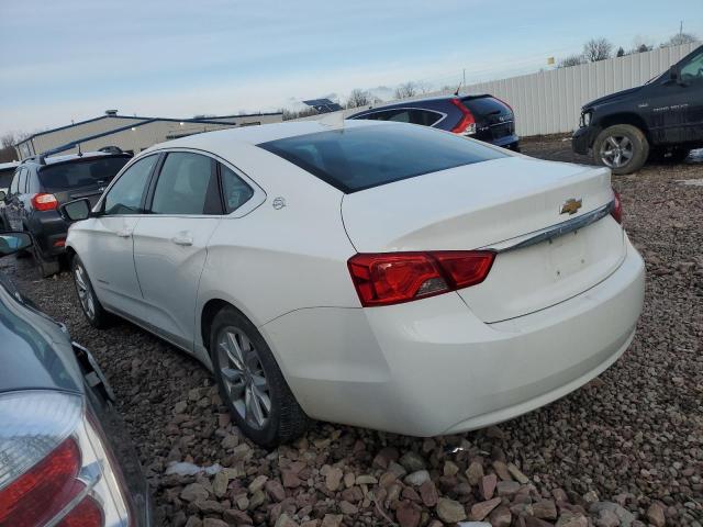 2G1105SA7H9105331 - 2017 CHEVROLET IMPALA LT WHITE photo 2