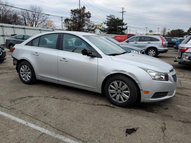 1G1PC5SH7C7293888 - 2012 CHEVROLET CRUZE LS SILVER photo 4