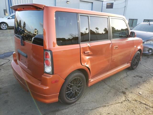 JTLKT324840161305 - 2004 TOYOTA SCION XB ORANGE photo 3