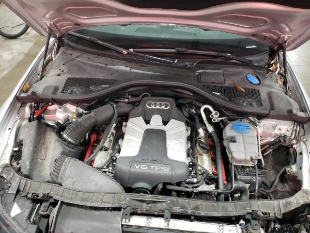 WAUHGAFC7DN122625 - 2013 AUDI A6 PRESTIGE ვერცხლისფერი ფოტო 11