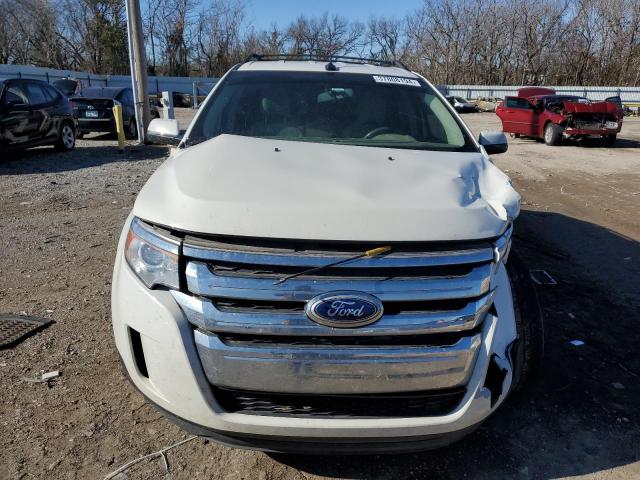 2FMDK3JC3BBB64734 - 2011 FORD EDGE SEL WHITE photo 5