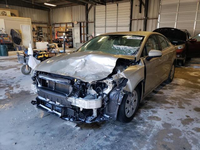 3FA6P0G73KR103608 - 2019 FORD FUSION S GOLD photo 1