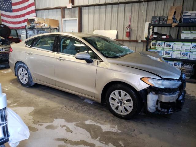 3FA6P0G73KR103608 - 2019 FORD FUSION S GOLD photo 4