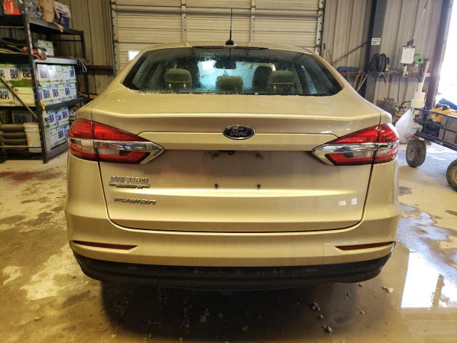 3FA6P0G73KR103608 - 2019 FORD FUSION S GOLD photo 6