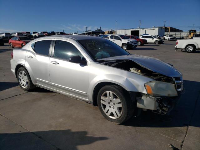 1C3CDZAB1CN242684 - 2012 DODGE AVENGER SE SILVER photo 4