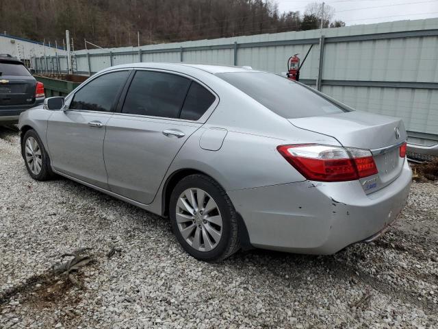 1HGCR2F87FA056419 - 2015 HONDA ACCORD EXL SILVER photo 2