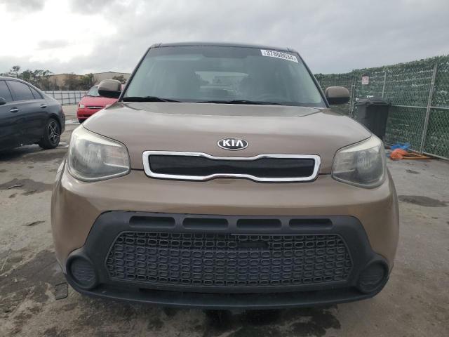 KNDJP3A50F7176297 - 2015 KIA SOUL + BROWN photo 5