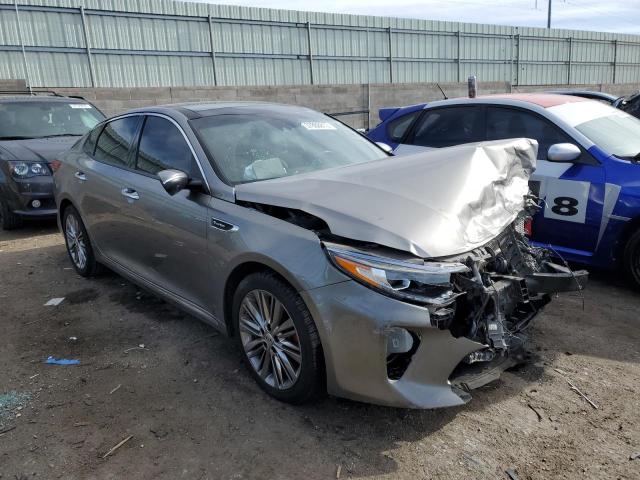 5XXGV4L20HG147305 - 2017 KIA OPTIMA SXL SILVER photo 4