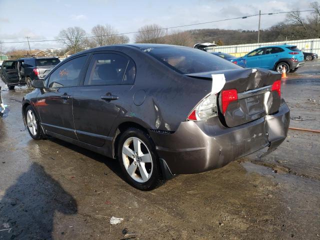 2HGFA1F67AH515004 - 2010 HONDA CIVIC LX-S GRAY photo 2