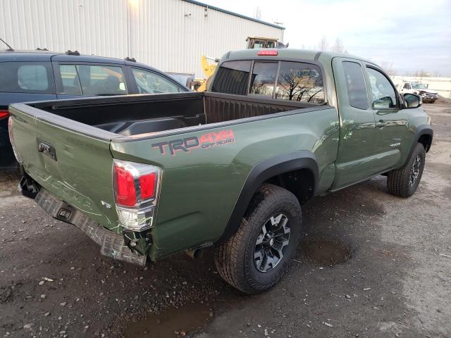 3TYSZ5AN2NT096325 - 2022 TOYOTA TACOMA ACCESS CAB Жасыл фото 3