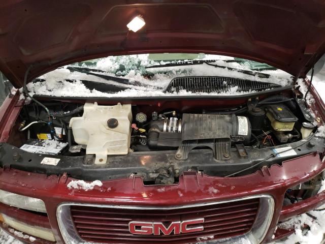 1GDFG15R721181481 - 2002 GMC SAVANA RV G1500 BURGUNDY photo 11