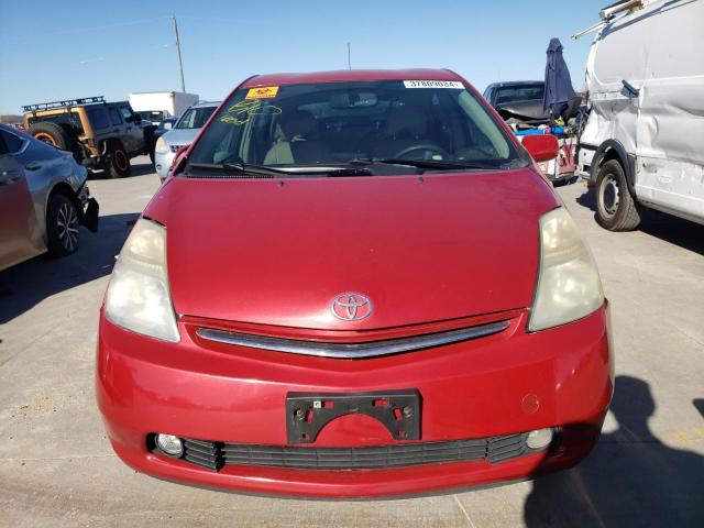 JTDKB20U767540558 - 2006 TOYOTA PRIUS RED photo 5