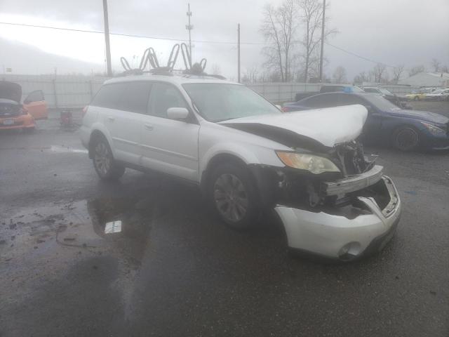 4S4BP66C397319319 - 2009 SUBARU OUTBACK 2.5I LIMITED WHITE photo 4