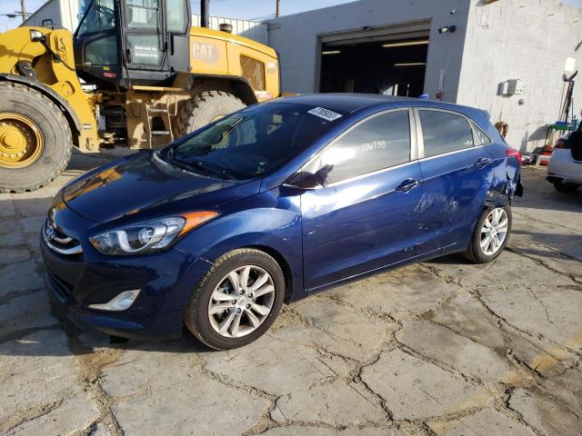 KMHD35LE8DU037725 - 2013 HYUNDAI ELANTRA GT BLUE photo 1