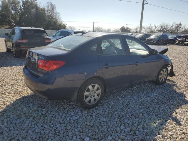 KMHDU46D59U660706 - 2009 HYUNDAI ELANTRA GLS BLUE photo 3