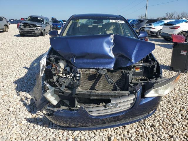 KMHDU46D59U660706 - 2009 HYUNDAI ELANTRA GLS BLUE photo 5