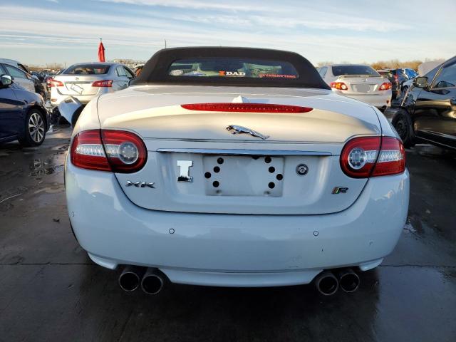 SAJWA4EC7EMB52203 - 2014 JAGUAR XKR WHITE photo 6