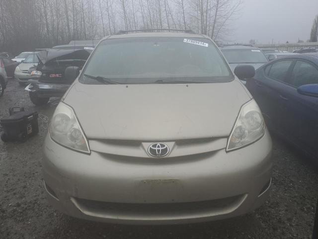 5TDZA23C56S405749 - 2006 TOYOTA SIENNA CE GOLD photo 5