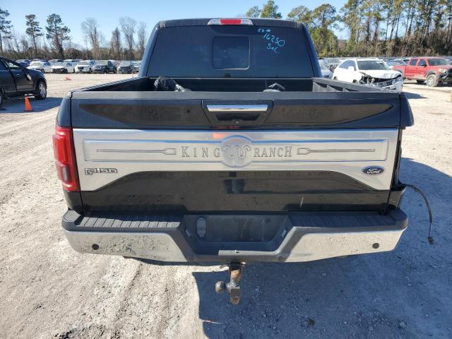 1FTEW1EGXGFB69563 - 2016 FORD F150 SUPERCREW BLACK photo 6