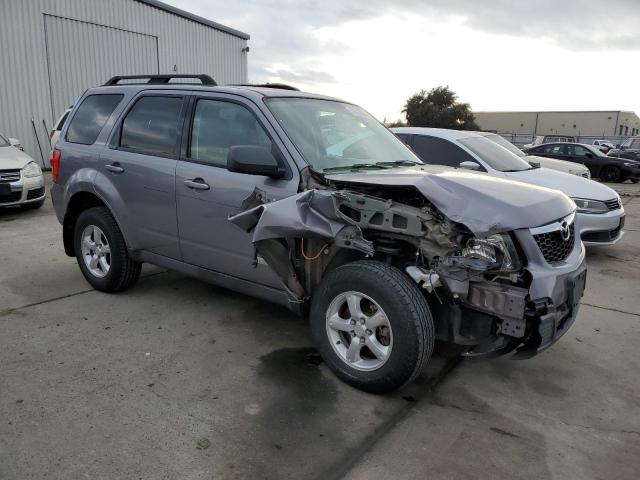 4F2CZ49H18KM23205 - 2008 MAZDA TRIBUTE HYBRID GRAY photo 4