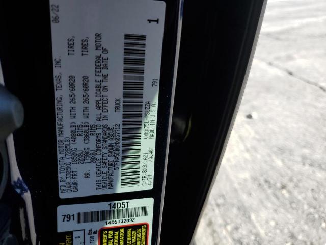 5TFNA5DB6NX037712 - 2022 TOYOTA TUNDRA CREWMAX PLATINUM Mavi foto 13