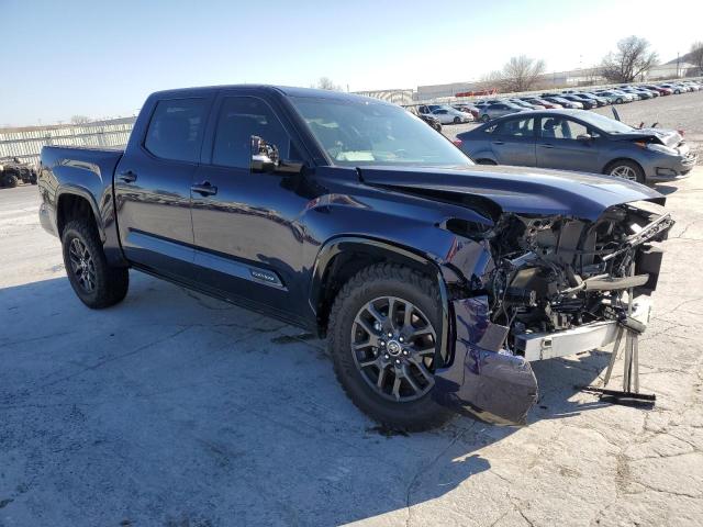 5TFNA5DB6NX037712 - 2022 TOYOTA TUNDRA CREWMAX PLATINUM Mavi foto 4