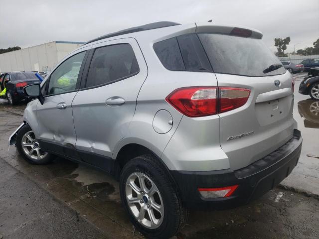 MAJ3S2GE5MC426121 - 2021 FORD ECOSPORT SE SILVER photo 2