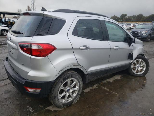 MAJ3S2GE5MC426121 - 2021 FORD ECOSPORT SE SILVER photo 3
