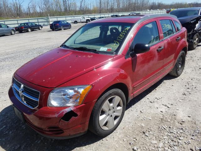 1B3HB48B87D202258 - 2007 DODGE CALIBER SXT  photo 2