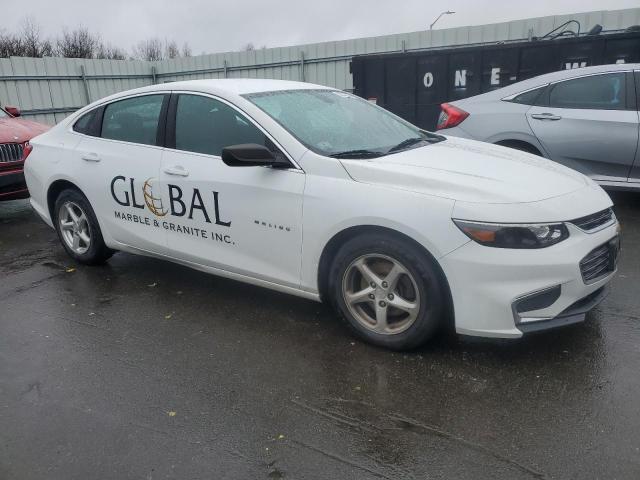 1G1ZB5ST2GF204997 - 2016 CHEVROLET MALIBU LS WHITE photo 4