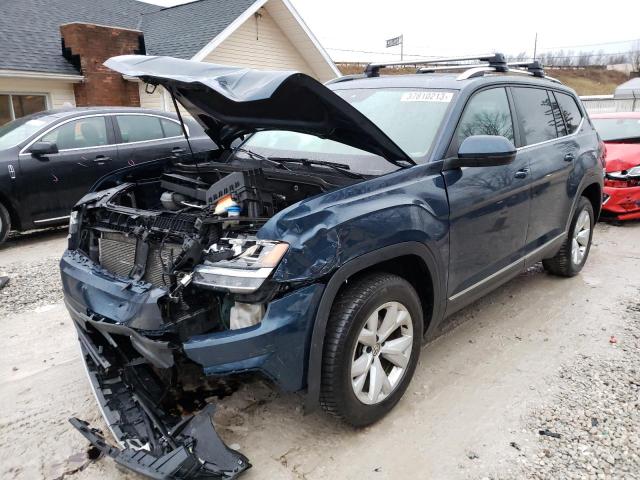 1V2MR2CA0JC537487 - 2018 VOLKSWAGEN ATLAS SEL BLUE photo 1