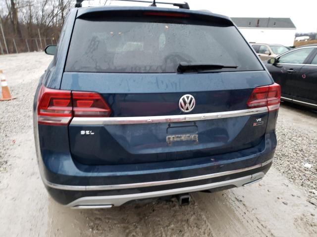 1V2MR2CA0JC537487 - 2018 VOLKSWAGEN ATLAS SEL BLUE photo 6